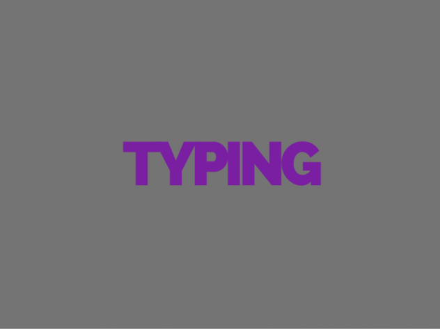 Typing